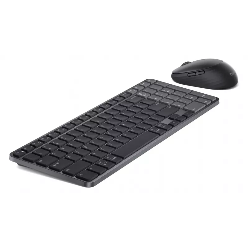 Dell Pro 7 Rechargeable Compact Keyboard and Mouse - KM746 - Igaunijas (QWERTY) - Titan Gray