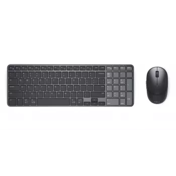 Dell Pro 7 Rechargeable Compact Keyboard and Mouse - KM746 - Igaunijas (QWERTY) - Titan Gray