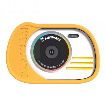 KIDYWOLF Photo and Video Camera Yellow