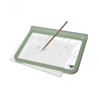 Kidywolf Light Tablet A4 LED zīmēšanas planšete ar 8 krāsām, 4 režīmiem, USB-C, balta