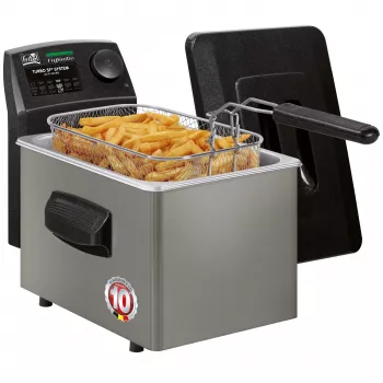 FRITEL FryTastic fritieris 3L 2.3kW antracīta/sudraba