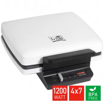 FRITEL WA 1230 Vafeļu dzelzs 4x7 Balts