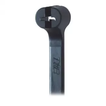 ABB Ty-Rap Kabeļu saite 200x2,4mm Melna UV Izturīga TY232MX (100 iepakojumā)