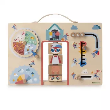 Lilliputiens Alice the Fox All-Weather Dress-Up Activity Board 83556