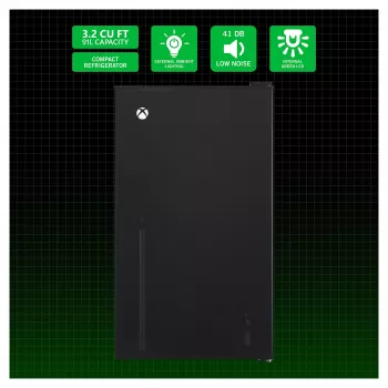 UKONIC Xbox 91L Compact Refrigerator with Freezer Compartment