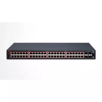 Avaya Ethernet Routing Switch 4548GT-PWR - Pārvaldāms L3 slēdzis - 48 x 10/100/1000 PoE+ porti + 4 x koplietojami SFP - Galddatora/statīva montāža - 720W PoE budžets