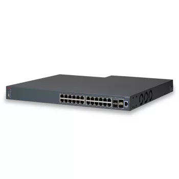 Avaya Ethernet Routing Switch 4826GTS - Slēdzis - L3 - Pārvaldīts - 24 x 10/100/1000 + 2 x koplietojami Gigabit SFP + 2 x SFP+ - Galddatora, Rack stiprināms