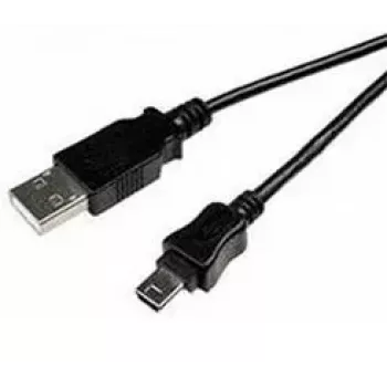 Honeywell USB kabelis USB Type-A vīrietis uz Mini-USB Type-B vīrietis 1,8 m Melns priekš Datamax-ONeil RL4