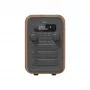 Denver DAB-48 DAB+ portatīvais radio pelēks koka korpuss