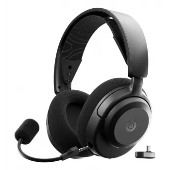 SteelSeries Arctis Nova 3 Vadu spēļu austiņas - Melna