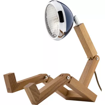 Piffany Mr. Wattson Original Table Lamp Cobra Blue
