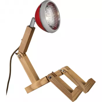 PIFFANY COPENHAGEN Mr. Wattson Mini Table Lamp Flash Red