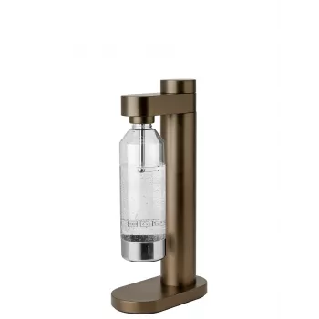 Stelton Brus Carbonator Dark Brown Metallic gāzētā ūdens pagatavotājs