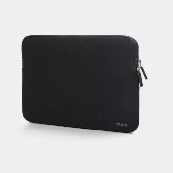 Trunk Ribbet Velvet 13 MacBook Pro, Air - Corduroy Protective Sleeve for MacBook 13, MacBook Air (Black)