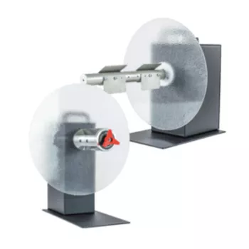 Labelmate MC-11 Mini-Cat etiķešu pārtītājs - regulējams serdes turētājs 25-101 mm, maks. ruļļa diametrs 220 mm