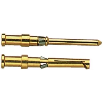 Harting Han C Crimp Contact Male 0.5 mm² Silver Plated 100 Pieces 09152006123
