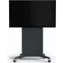 SMS Presence Motorized Mobile Floorstand for Flat Screen up to 84 inch, Lockable, Dark Grey