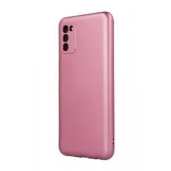 iLike Samsung Galaxy A14 4G / A14 5G Metālisks Maciņš Rozā