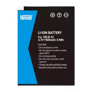Newell Replacement Battery for Nikon EN-EL12