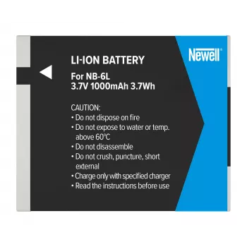 Newell Replacement Battery NB-6L for Canon