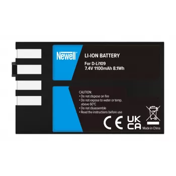 Newell Replacement Battery D-Li109 for Pentax