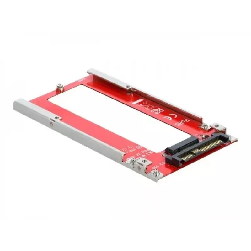 DeLOCK U.2 uz M.3 / NF1 pārveidotājs – PCIe 4.0 NVMe adapteris, SFF-8639 uz SFF-8611/8612
