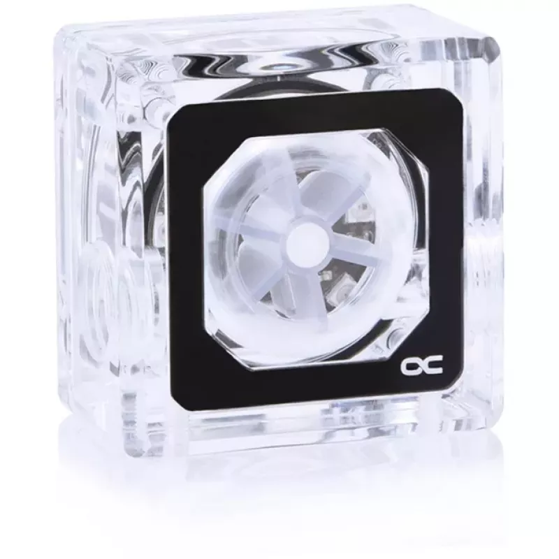 Alphacool Eisfluegel Aurora HighFlow plūsmas indikators ar tahometra signālu (caurspīdīgs)