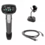 Zebra DS2208 rokas 1D/2D LED svītrkodu skeneris melns USB