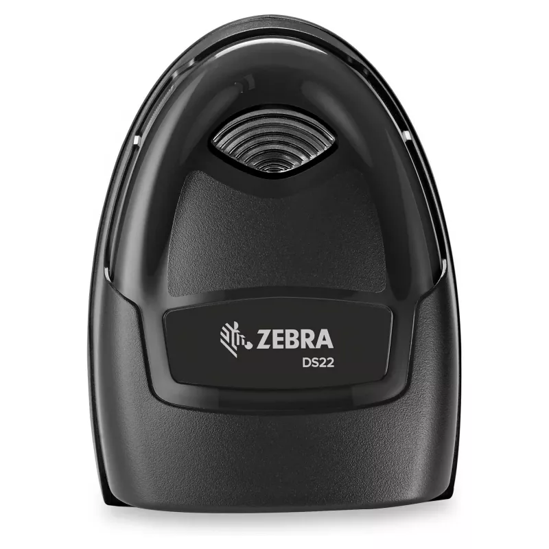 Zebra DS2208 rokas 1D/2D LED svītrkodu skeneris melns USB