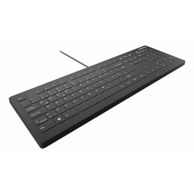 CHERRY Contour Design Active Key AK-C8112 pilna izmēra vadu USB šķērsslēdžu tastatūra QWERTY melna