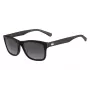 Lacoste Unisex kvadrātveida saulesbrilles L683SP melnas/pelēkas 55mm L683SP5516001