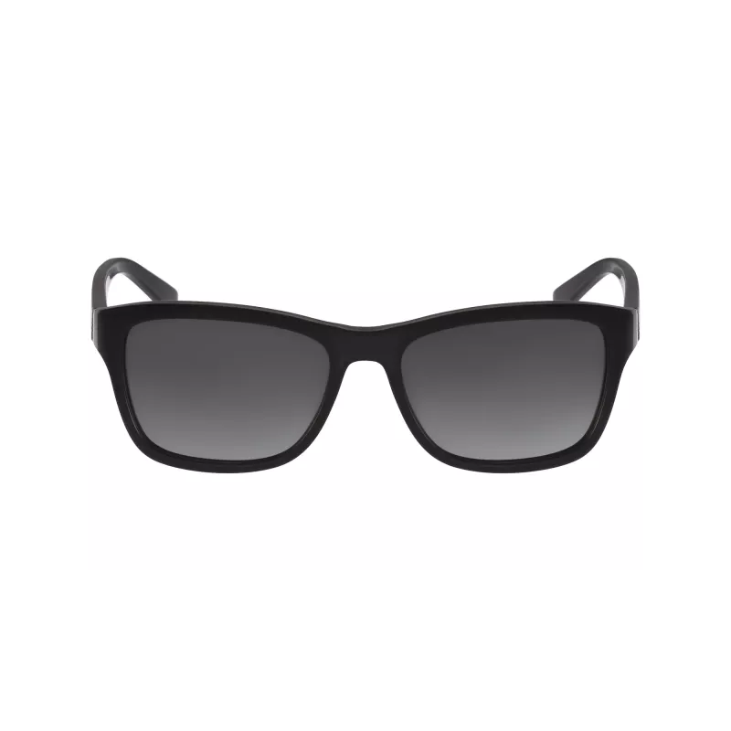Lacoste Unisex kvadrātveida saulesbrilles L683SP melnas/pelēkas 55mm L683SP5516001