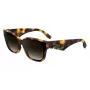 KARL LAGERFELD KL6161S-240 Sieviešu lielizmēra kvadrātveida saulesbrilles, Havana Brown ar brūnām gradienta lēcām, 63/14/140 mm