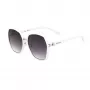 GUESS GF0407-21B Sieviešu saulesbrilles - 59mm plastmasas rāmis, UV400 aizsardzība