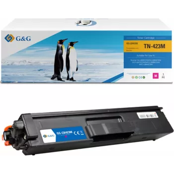 G&G XL Toner Cartridge Compatible with Brother TN-423M Magenta