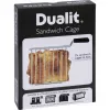 Dualit 00510 Sviestmaižu būris tosterim - Nerūsējošais tērauds, melns rokturis, pāris