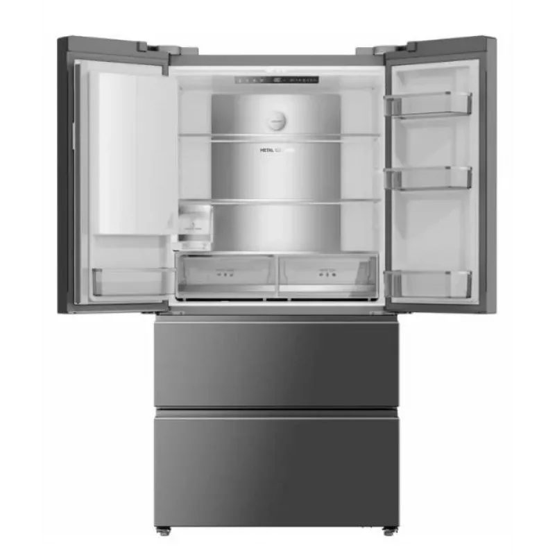 DREAME DRF560WMXEEUP French Door Ledusskapis-Saldētājs, 561 L, Platinum Inox, Wi-Fi, No Frost