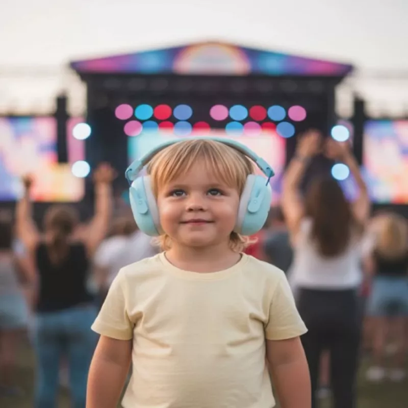 Momini Bērnu trokšņu slāpējošās austiņas Milo Zilā