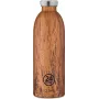 24Bottles Clima Bottle Sequoia Wood 850 ml