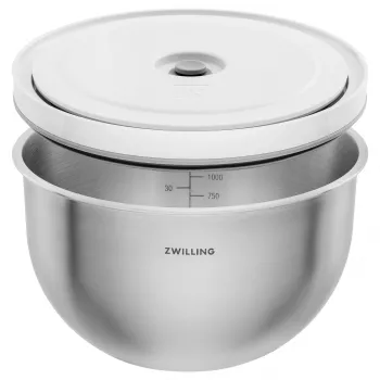 ZWILLING Fresh & Save vakuuma bļoda M 18 cm Nerūsējošais tērauds