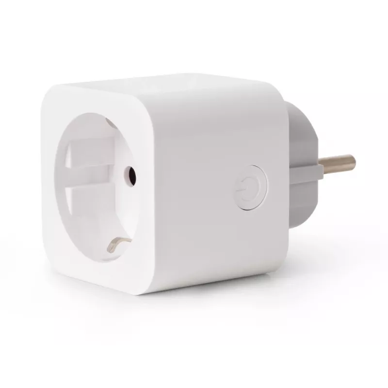 ENTAC WiFi viedais kontaktdakšas adapteris ar enerģijas uzraudzību balts