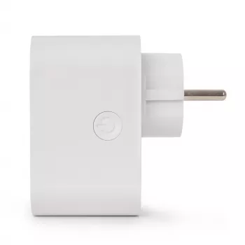 ENTAC Smart WiFi Plug 1x Schuko with 2x USB-A and 1x USB-C, White