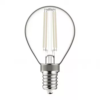 Avide LED spuldze White Filament Mini Globe 6.5W E14 Silta balta 2700K