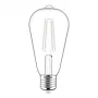 Avide LED spuldze White Filament ST64 8.5W E27 silta balta 2700K
