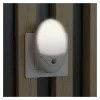 ENTAC Nakts gaisma 0.5W Ovāla Vēsi Baltā Baltā Krēslas sensors