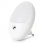 ENTAC Nakts gaisma 0.5W Ovāla Vēsi Baltā Baltā Krēslas sensors