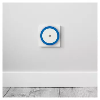 ENTAC Nakts gaisma 0.5W Apaļa Vēsi balta Zila Krēslas sensors