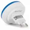 ENTAC Nakts gaisma 0.5W Apaļa Vēsi balta Zila Krēslas sensors