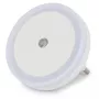 ENTAC LED nakts gaisma 0.5W apaļa silta balta ar krēslas sensoru