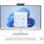 HP 27-cr0501ng 27 collu All-in-One dators, AMD Ryzen 5 7520U, 8GB RAM, 512GB SSD, Snow White